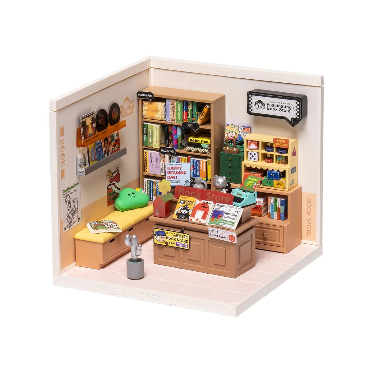 ROBOTIME Rolife Miniature Dollhouse Creative Home Decor for All Ages