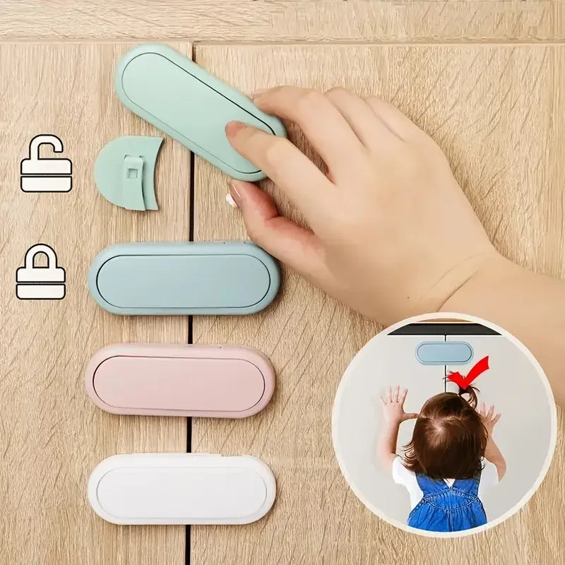 Invisible Magnetic Drawer Lock - 3-Piece Child Safety Set