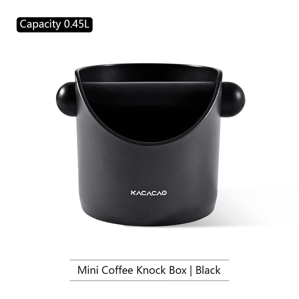 KACACAO Coffee Knock Box with Removable Waste Bin & Anti-Slip Pads