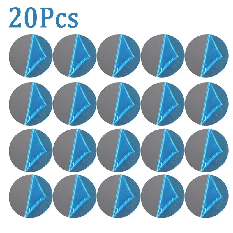 Universal Magnetic Metal Plate for Car Phone Holders - 1/20 Pcs