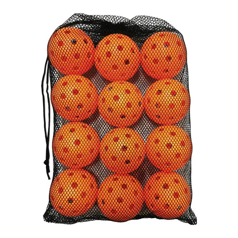 12 Pack Durable 74MM Outdoor Pickleballs - Competition Ready