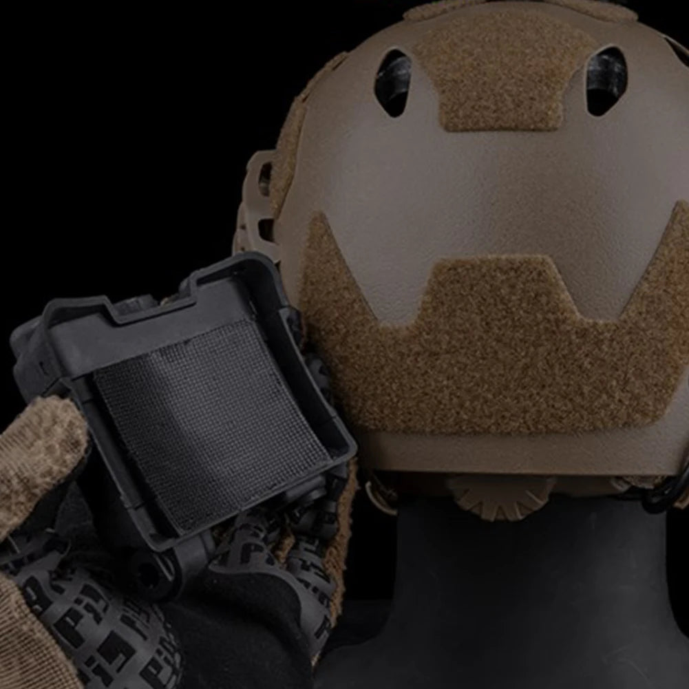 Helmet NVG Battery Pouch - Adjustable Retention System for AN/PVS31