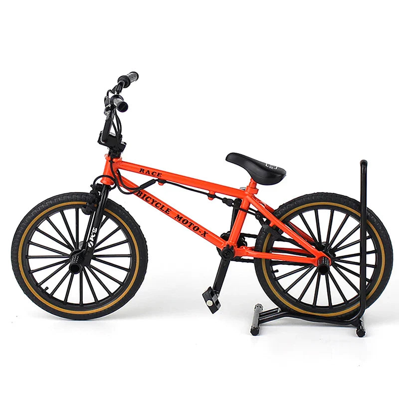 1:8 Scale Alloy Mini Bike - Realistic Metal Model Decoration