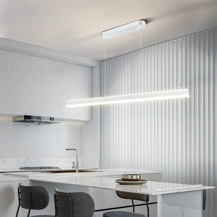 Modern LED Pendant Light - Eye-Protecting Minimalist Chandelier
