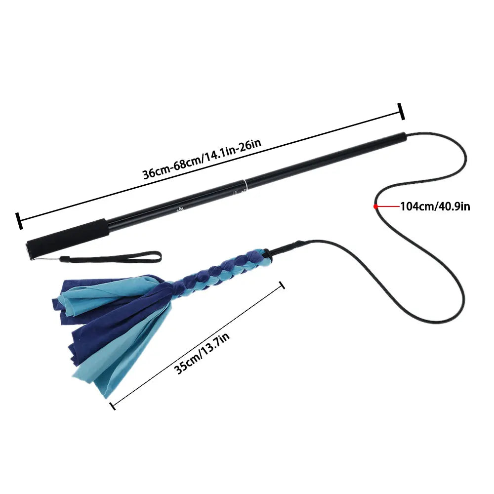 Active Dog Chase Toy - Durable Flirt Pole for Training & Exercise