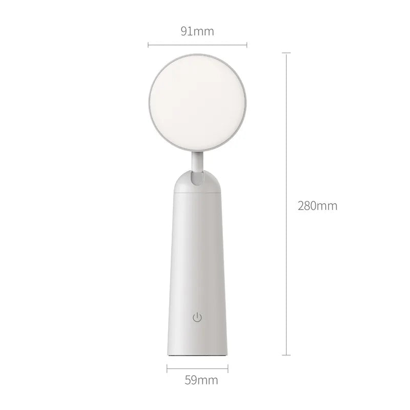 Modern LED Touch Table Lamp for Bedside & Reading - Dimmable & Stylish