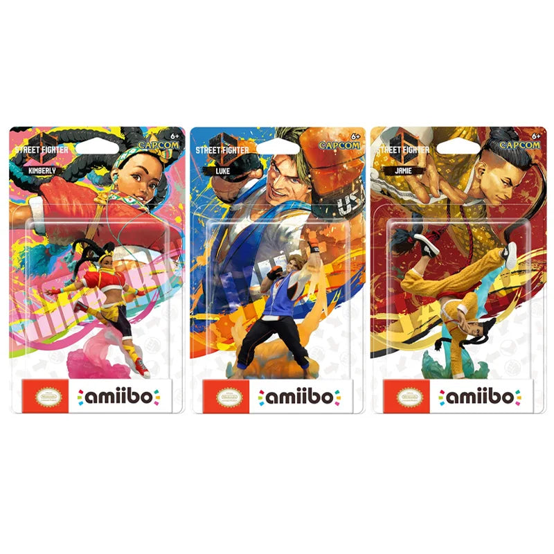 ARTSWIFT Luke Jamie Kimberly Fighter 6 Amiibo - Genuine NS Figurine