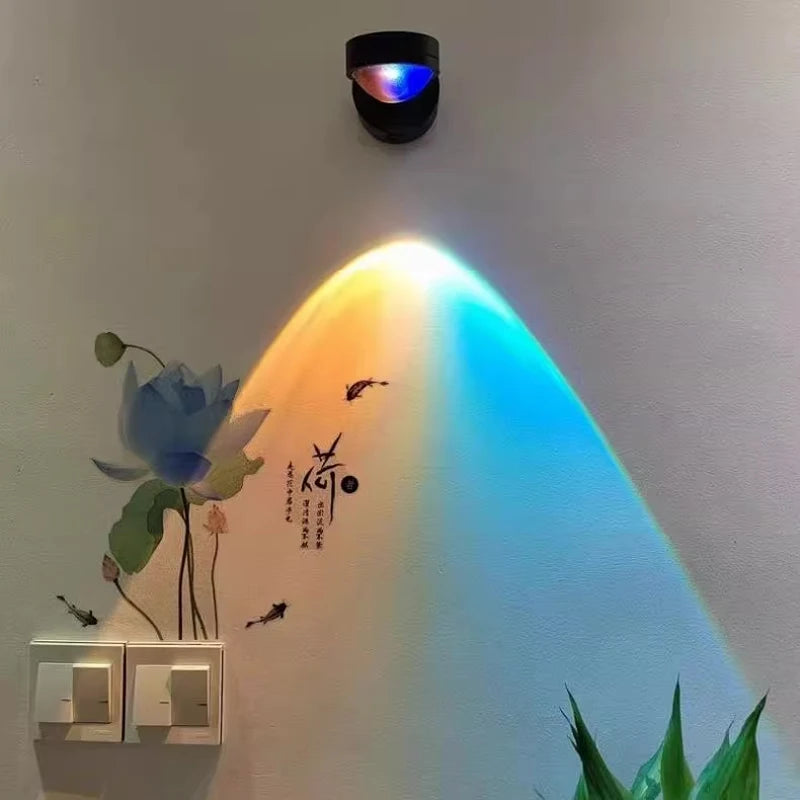 Wireless Sunset Lamp Projector - Decorative LED Night Light