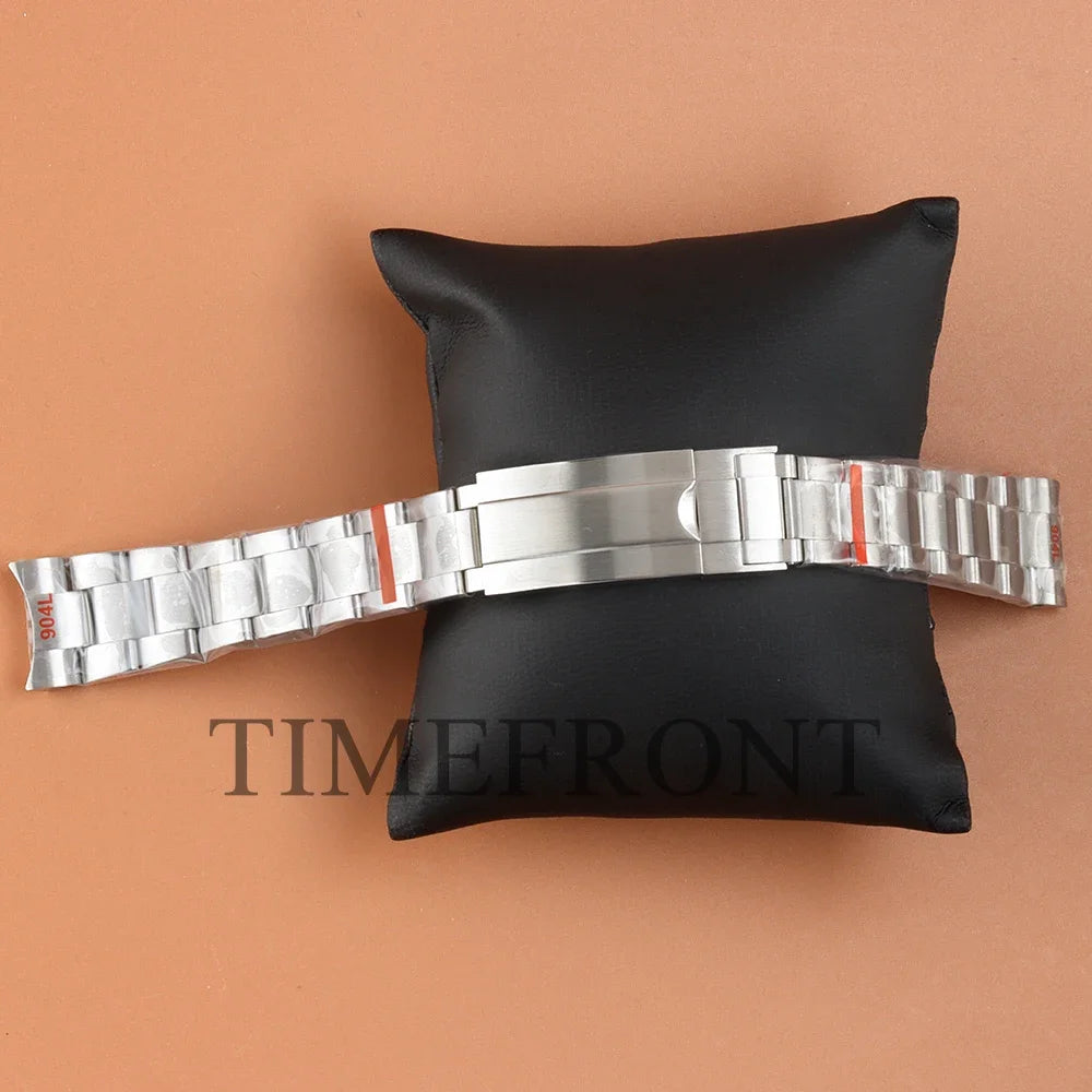 Stylish 20mm Stainless Steel Watchband - Rose Gold/Black/Gold