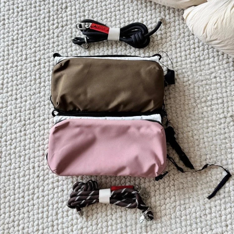 Trendy Large Capacity Waterproof Crossbody Bag for Outdoor Use