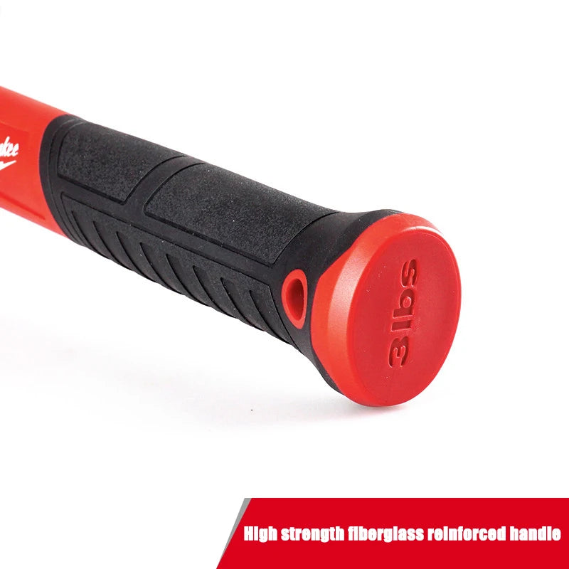 Milwaukee 3-Pound Stonemason Hammer for Wall Demolition & Chiseling
