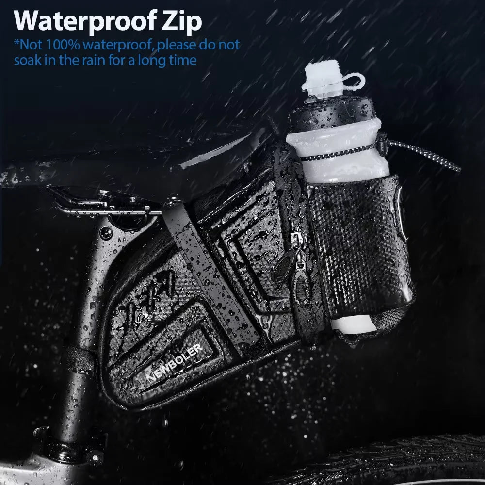 Waterproof Bicycle Saddle Bag - Reflective MTB Road Bike Accessory