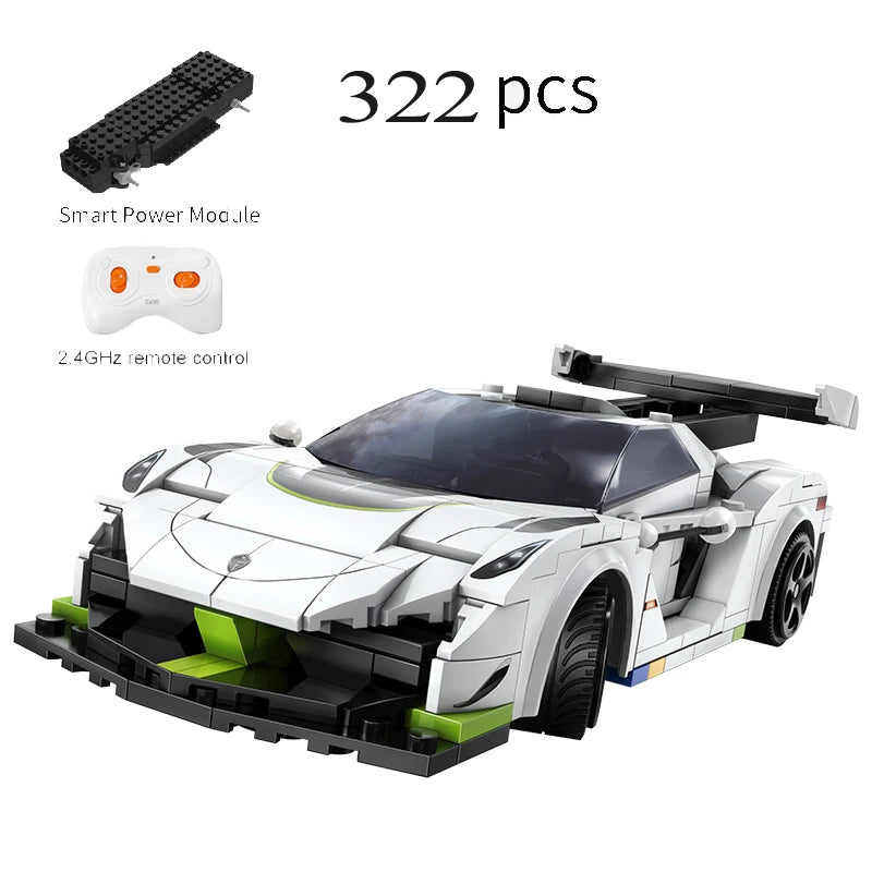Cada APP Remote Control Racing Car Building Blocks - Fun Toy for Kids