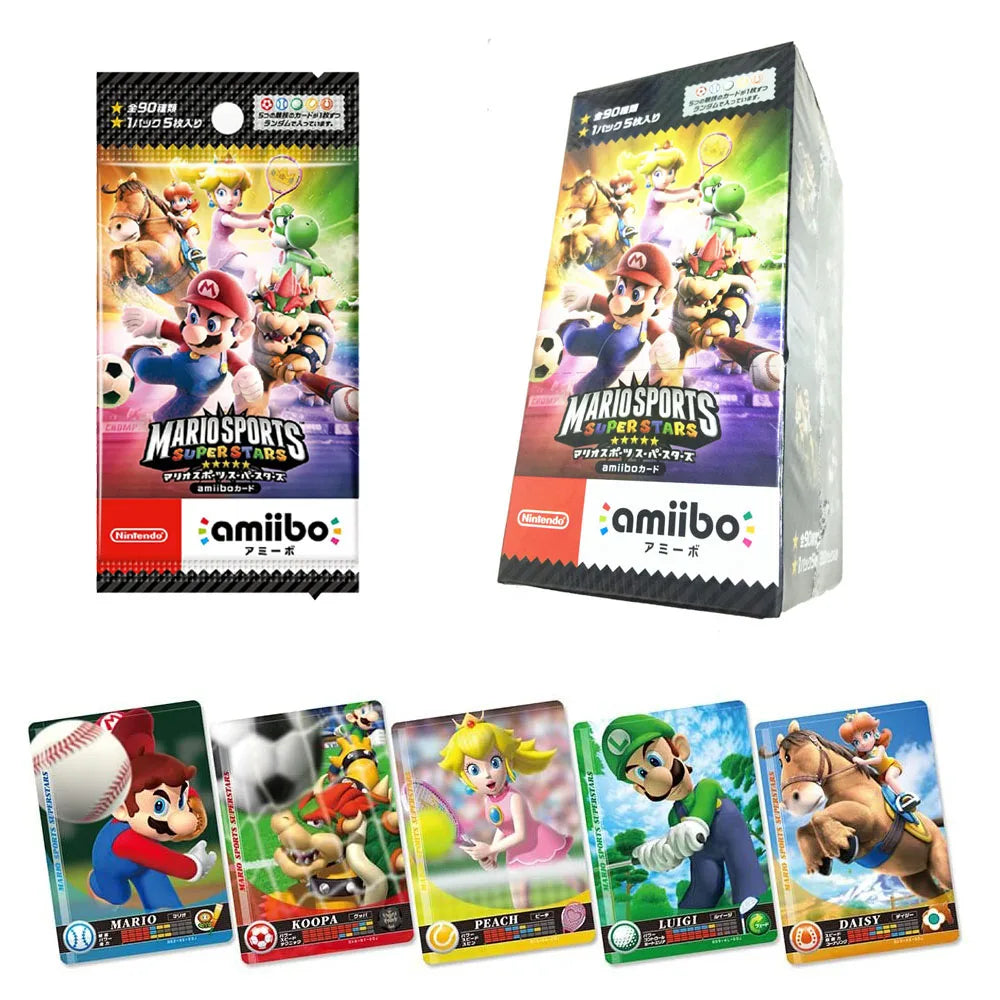 ARTSWIFT Nintendo Amiibo Cards - Complete Set of 90 Characters