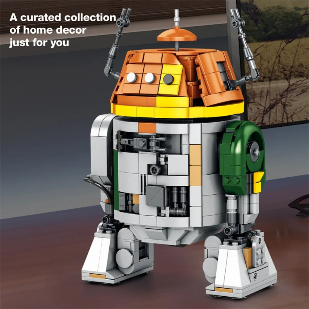 988PCS Block Building Set - C1-10P Chopper Robot Model Toy