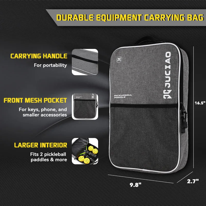JUCIAO Pickleball Carry Backpack - Perfect for Paddles & Gear