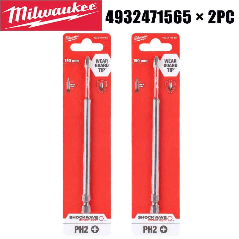 Milwaukee SHOCKWAVE PH2 150mm Impact Screwdriver Bit - Durable & Reliable