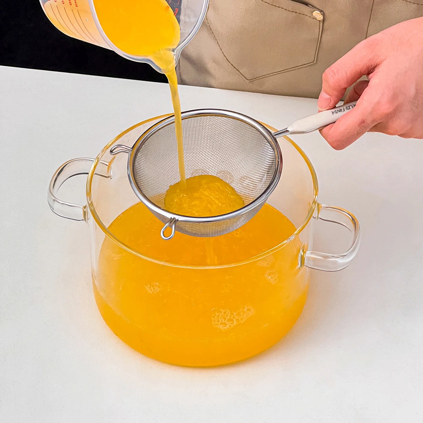 Fine Mesh Strainer Spoon – Stainless Steel Colander & Sieve