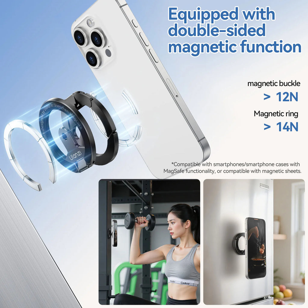 Ulanzi MA02 Magnetic Phone Holder Stand with Tripod Mount