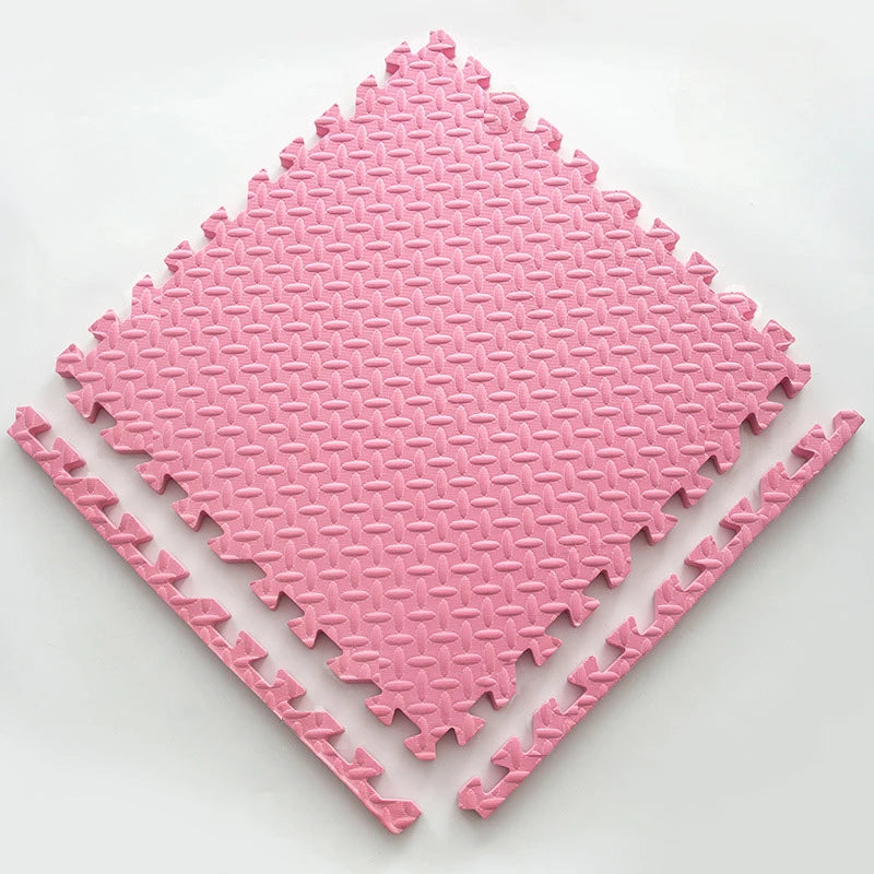 12PCS Interlocking Foam Baby Play Mat - Soft Puzzle Floor Tiles