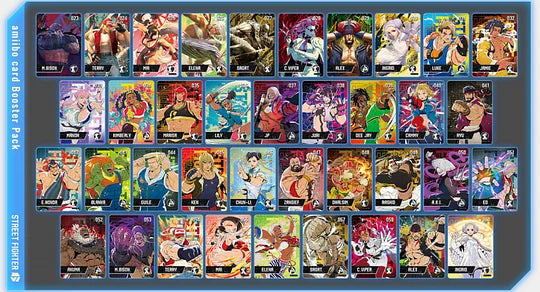 Nintendo Street Fighter 6 Amiibo Cards Series 2 NFC Booster Pack