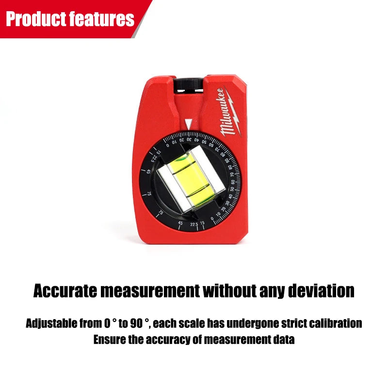 Milwaukee Mini 360° Lockable Torpedo Level - High-Precision Tool