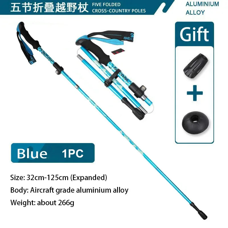 Lightweight Telescopic Trekking Poles for Hiking & Outdoor Adventures