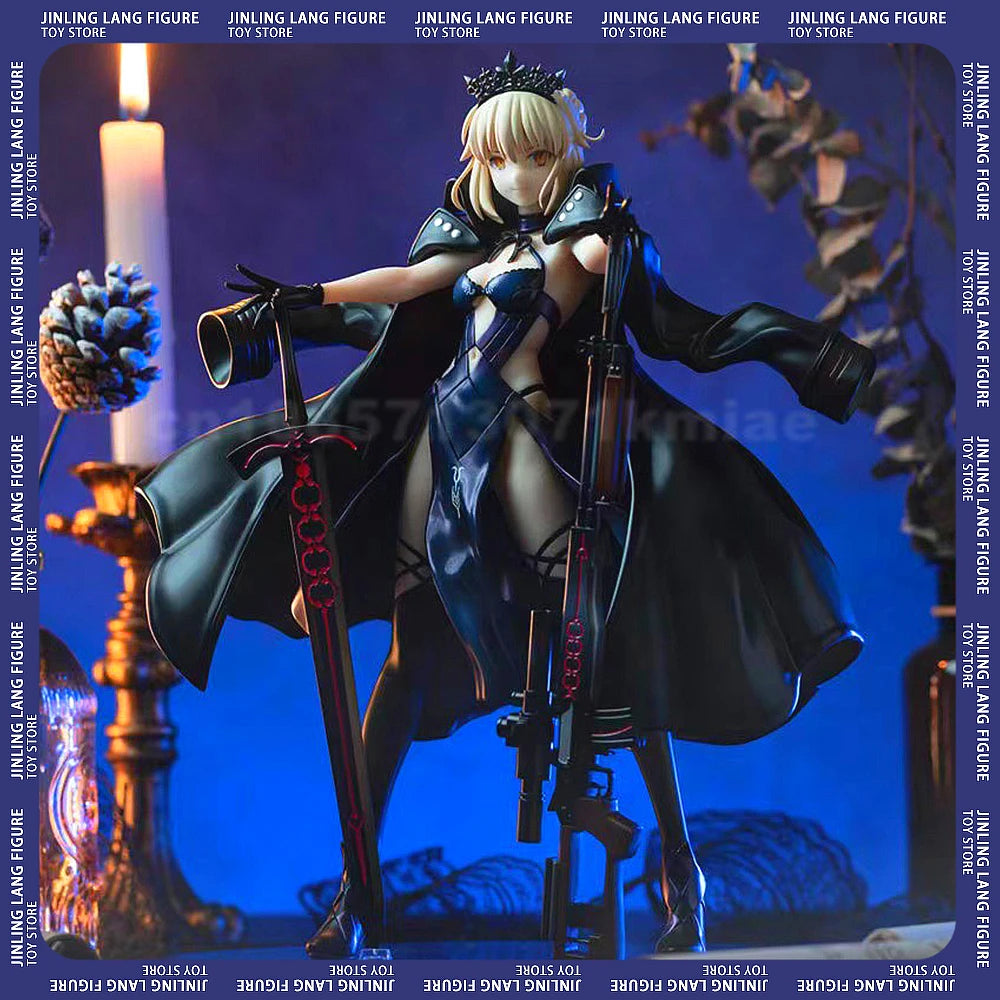25cm PVC Anime Action Figure - Dark Warrior Collectible Toy
