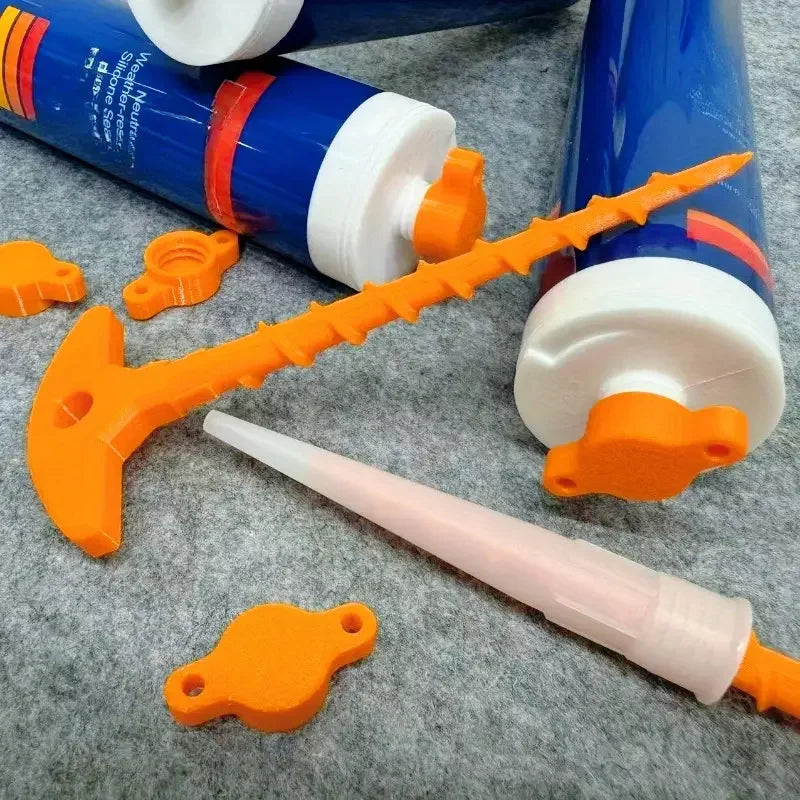 2-Pack Sealant Nozzle Cleaner & Cap - Keep Your Caulk Fresh