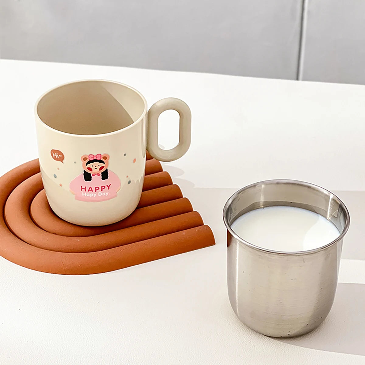 304 Stainless Steel Double Wall Children's Tumbler Cup