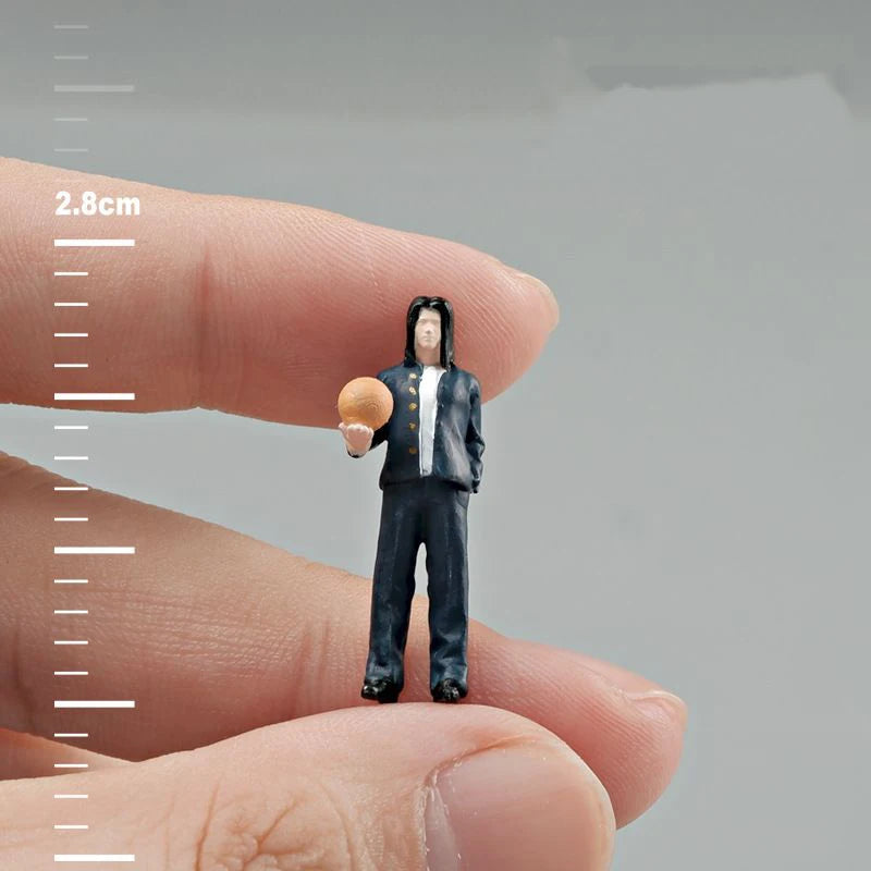 1/64 Scale Basketball Ace Miniature Figure - Perfect for DIY Crafts