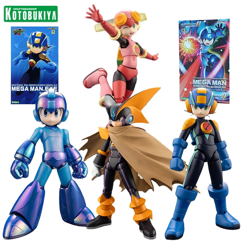 Kotobukiya Mega Man EXE Action Figure - Collectible Plastic Model Kit