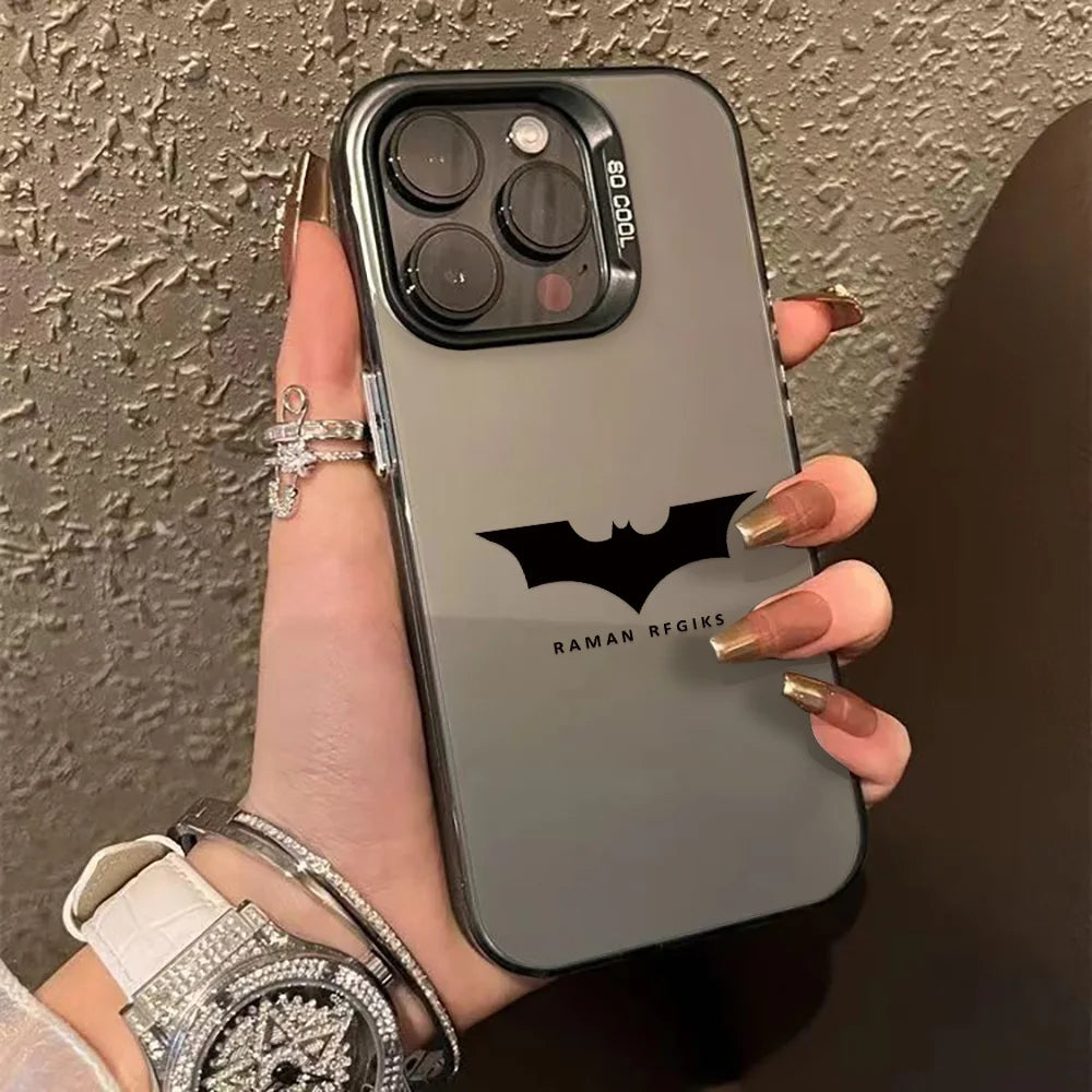 Stylish Leopard Print Shockproof Phone Case for iPhone 16, 15, 14, 13, 12, 11