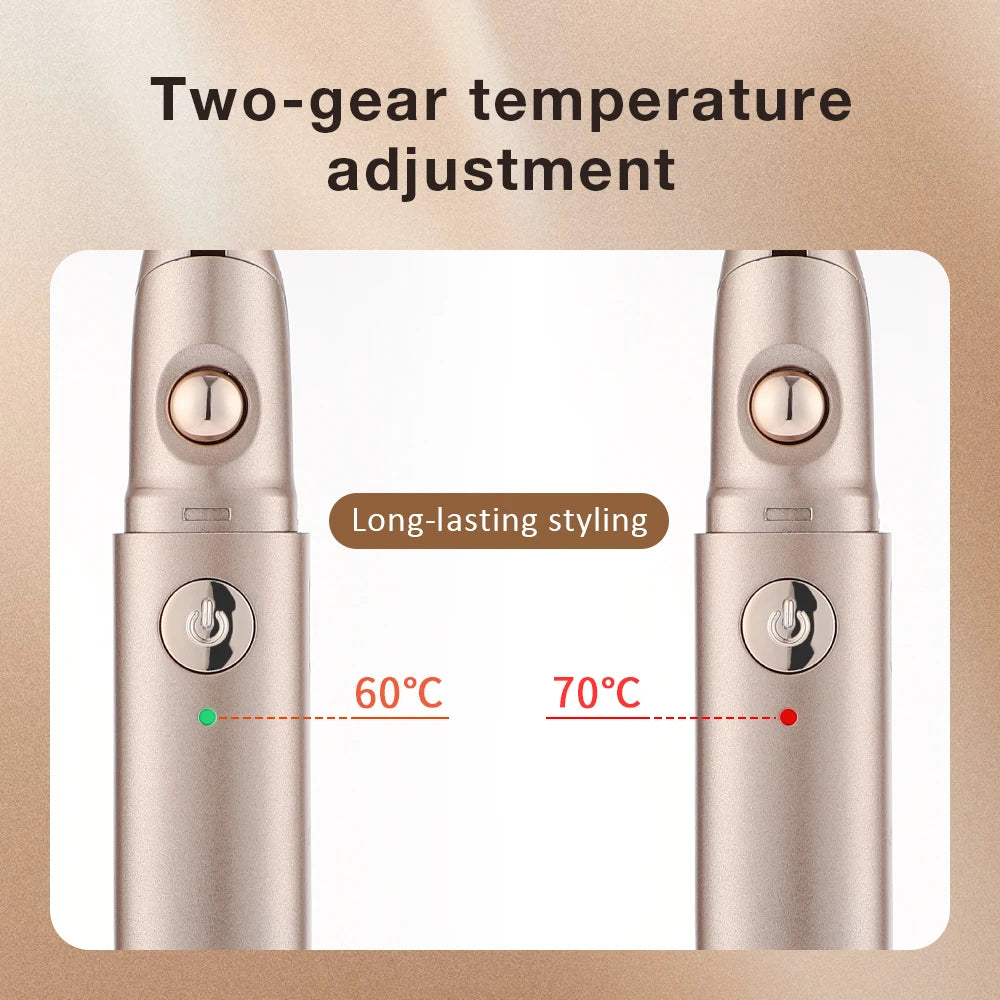 2-in-1 Heated Eyelash Curler & Eyebrow Trimmer - Quick & Easy Styling