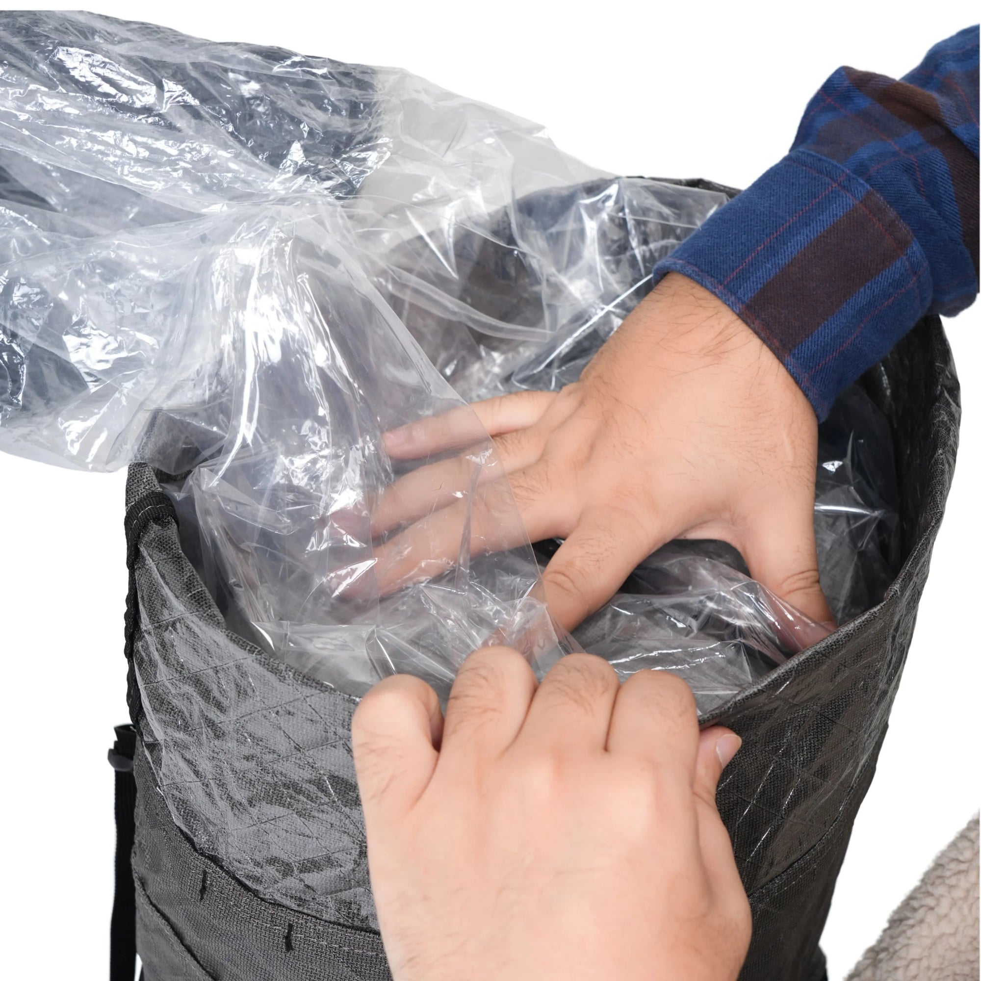 Ultralight Waterproof Backpack Liner - 14g Dry Bag for Hiking & Camping