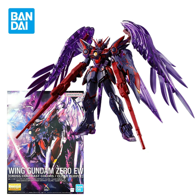 Bandai MG 1/100 Gundam Epyon EW & Wing Zero Plastic Model Kit