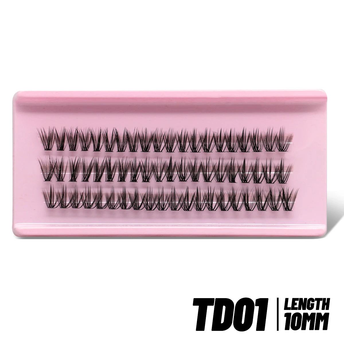 GROINNEYA 510pcs D Curl Fluffy Lashes – 6 Styles, 8-16mm Wispy Extensions
