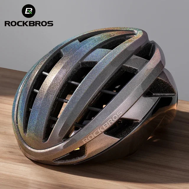 ROCKBROS Adjustable Cycling Helmet - Breathable Safety for All Riders