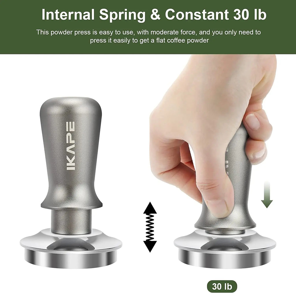 IKAPE V3 Espresso Tamper - Premium Stainless Steel Barista Tool