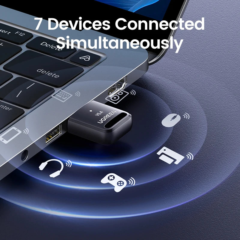 UGREEN Bluetooth 5.4 USB Adapter - Seamless Wireless Connectivity