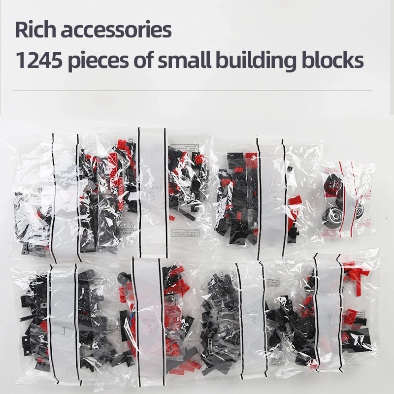 MOULD KING 10012 Vintage Sports Car Building Blocks - Fun Retro Model