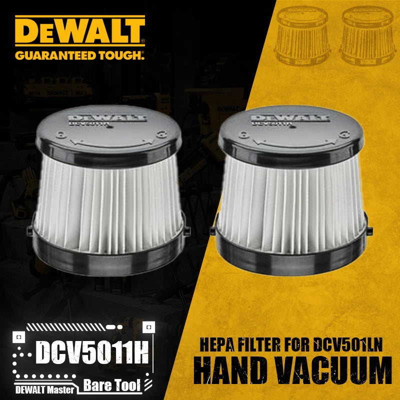 DEWALT HEPA Filter for 20V DCV501LN Hand Vacuum - 2-Pack