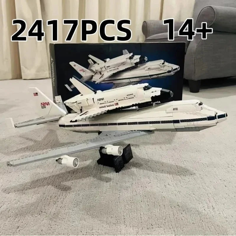 Creative Space Shuttle LEGO Set - Educational STEM Toy for Kids