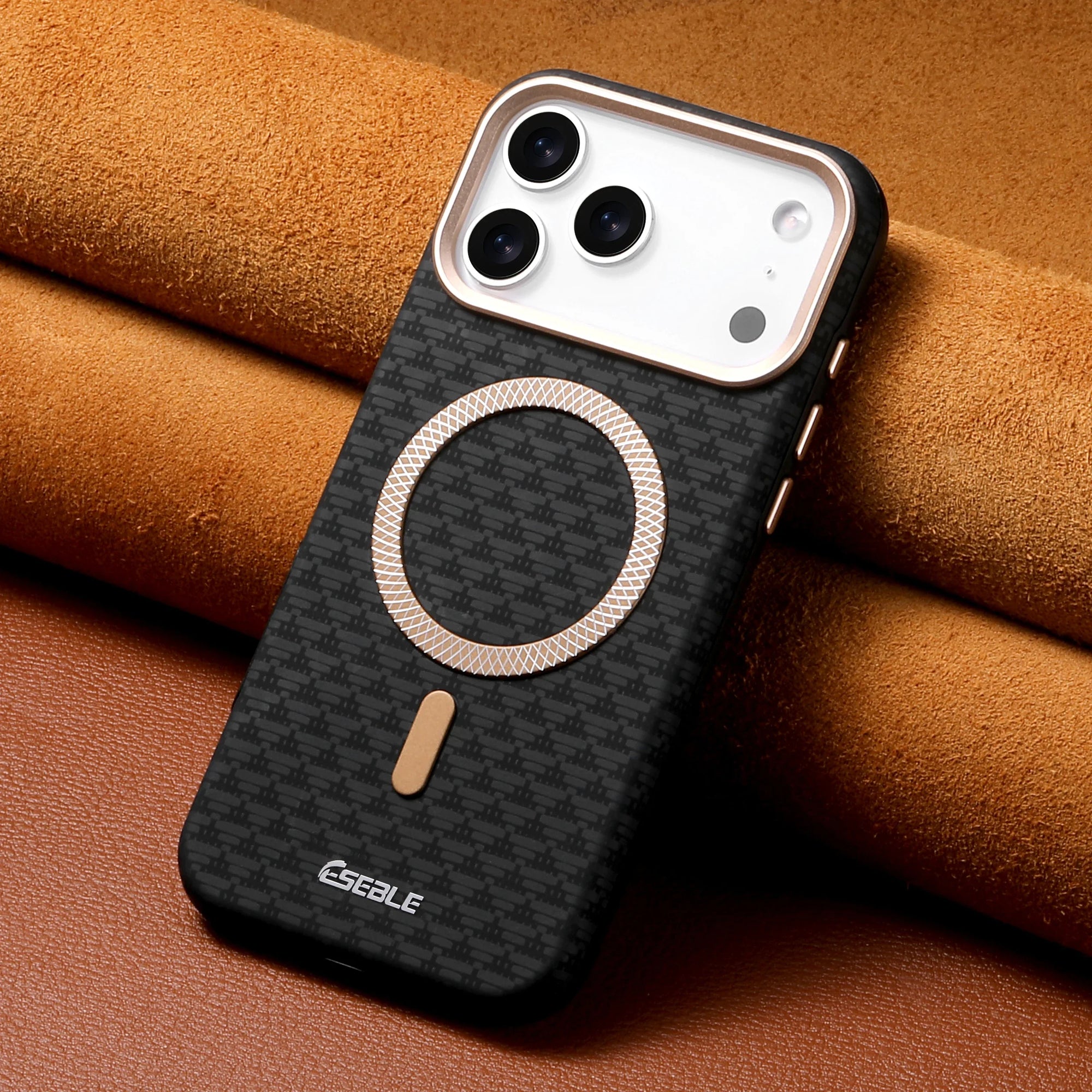 Luxury Magnetic Leather Phone Case for iPhone 13-17 Pro Max