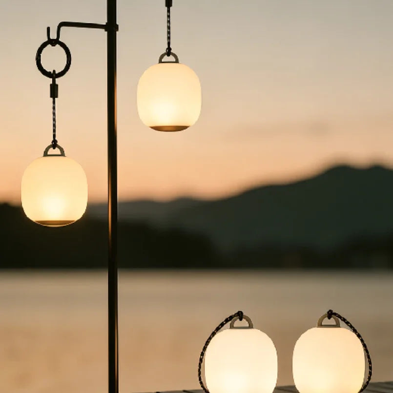 Rechargeable LED Camping Lantern - Lightweight & Dimmable for Outdoor Use