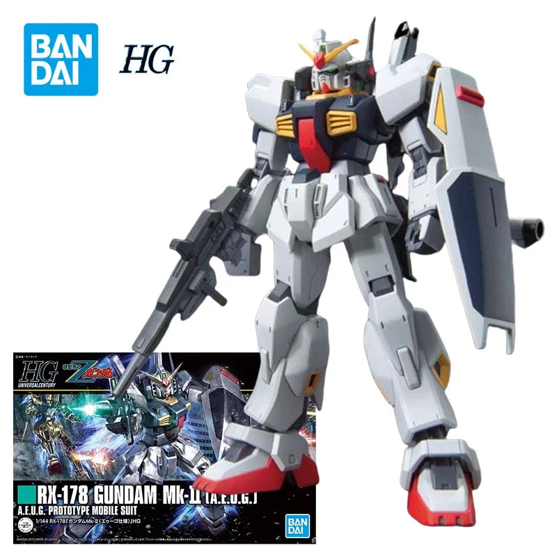 Bandai HG RX-178 Gundam MK II AEUG Model Kit - Build Your Own Action Figure