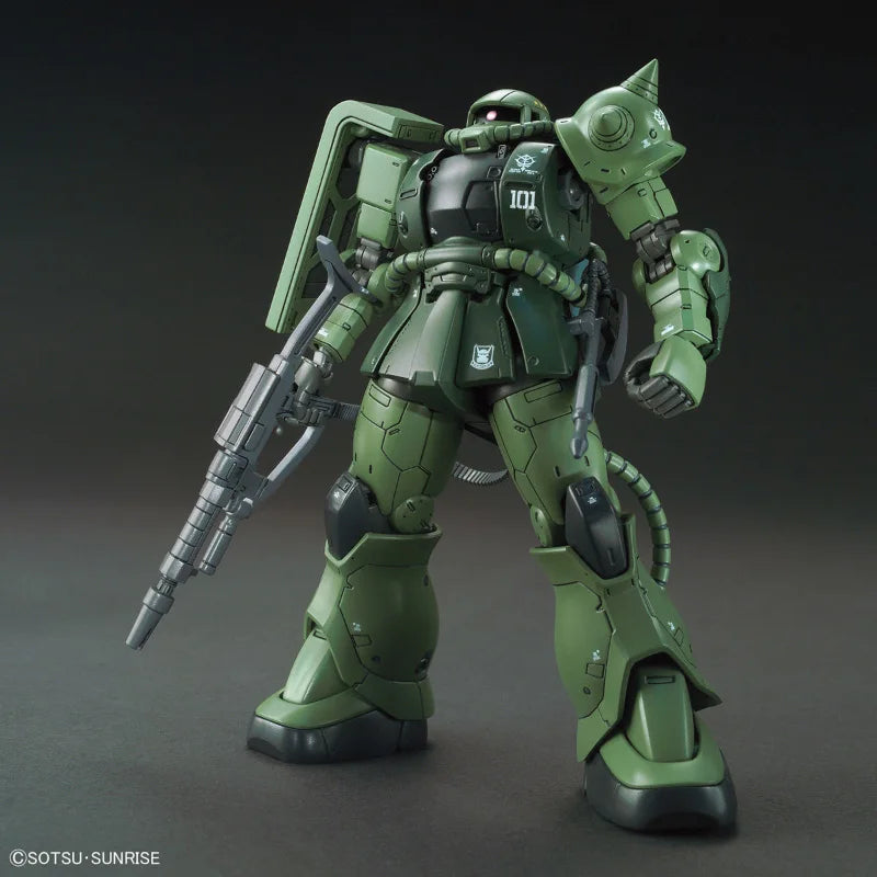 Bandai Gundam Model Kit MS-06C Zaku 2 - Collectible Anime Figure