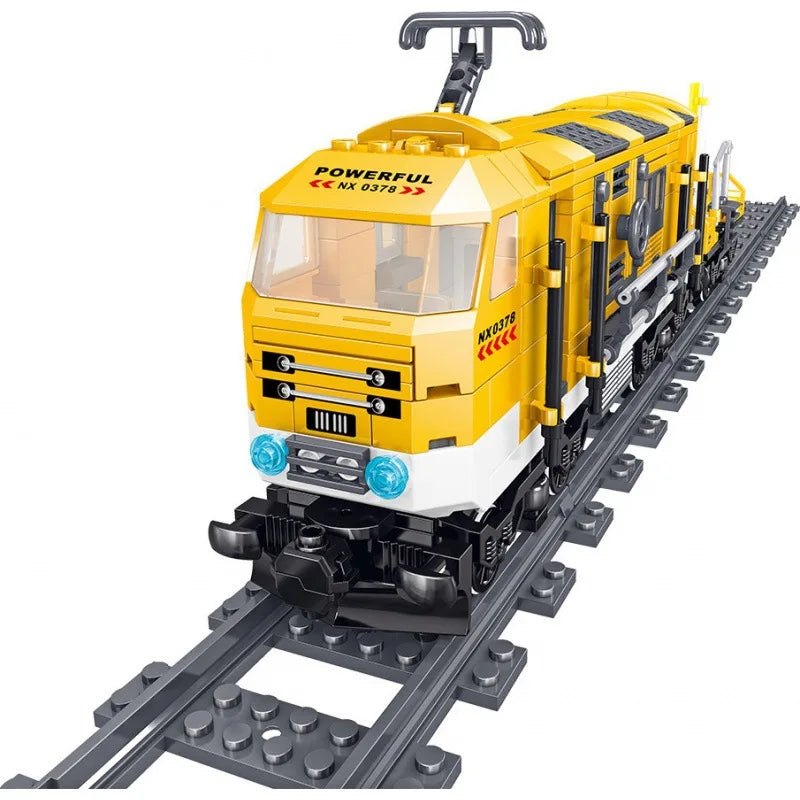 High-Speed Train Building Blocks Toy - Creative Model for Ages 14+
