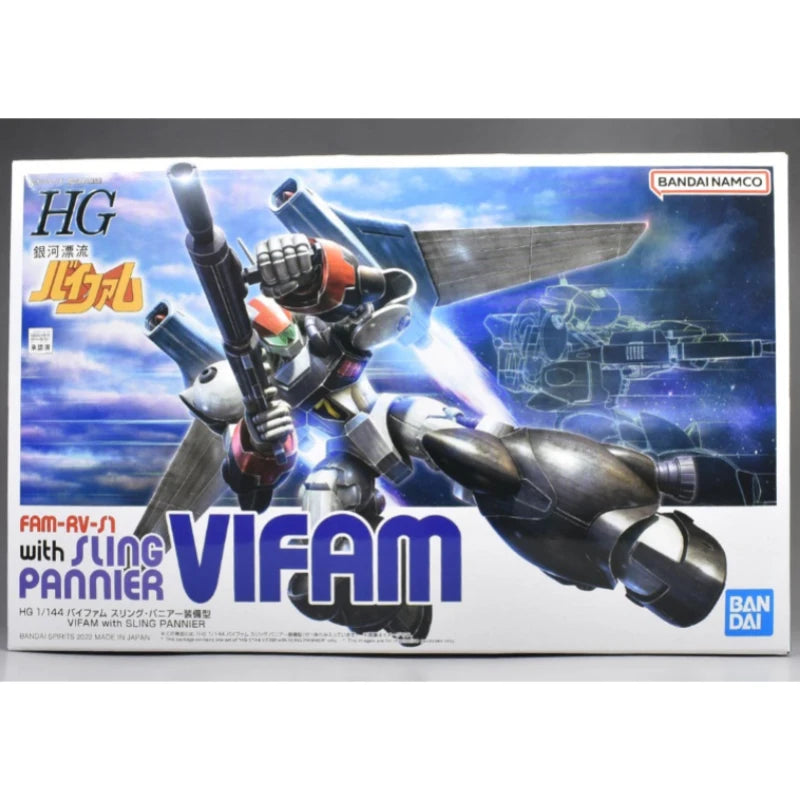 Bandai Vifam Space Castaways Anime Figure Model Kit - Collectible