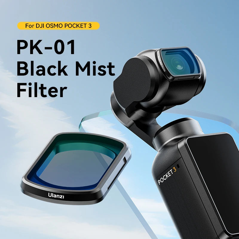Ulanzi Black Mist Filter for DJI OSMO Pocket 3 - HD Optical Glass